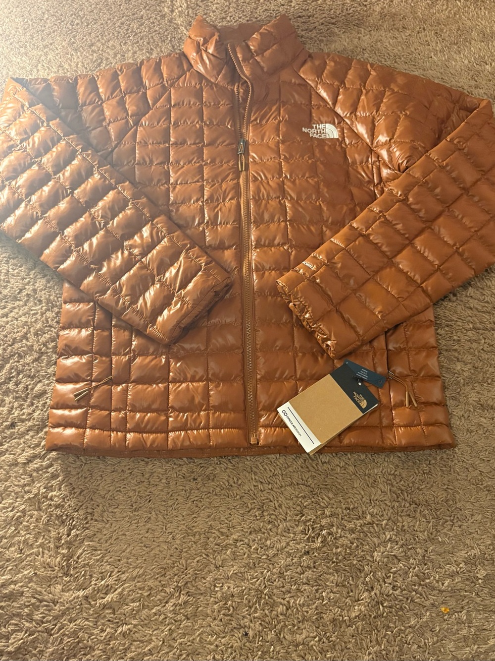 The North Face Men's Puffer Jacket in Copper